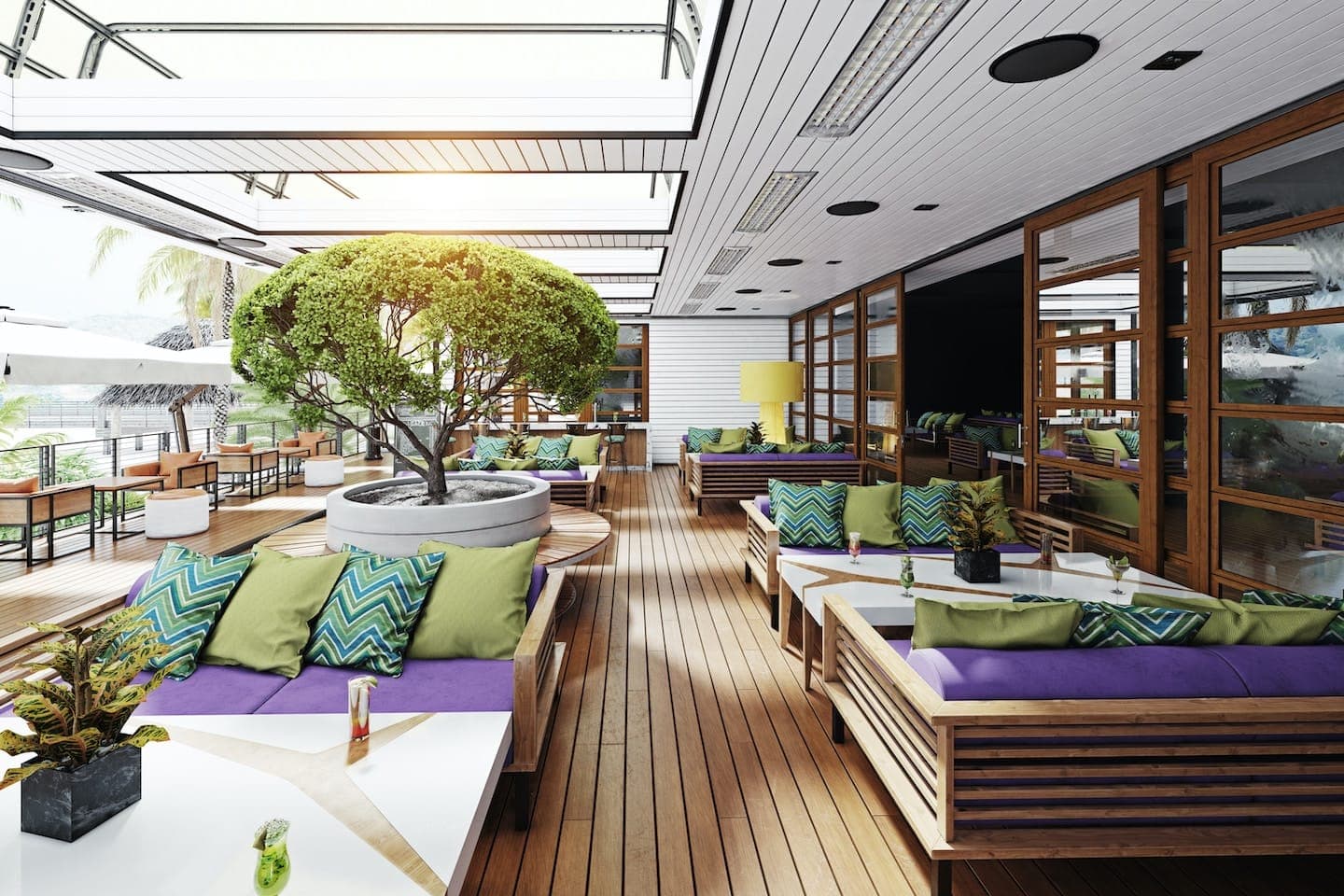 King Luxury Cabin ambiance